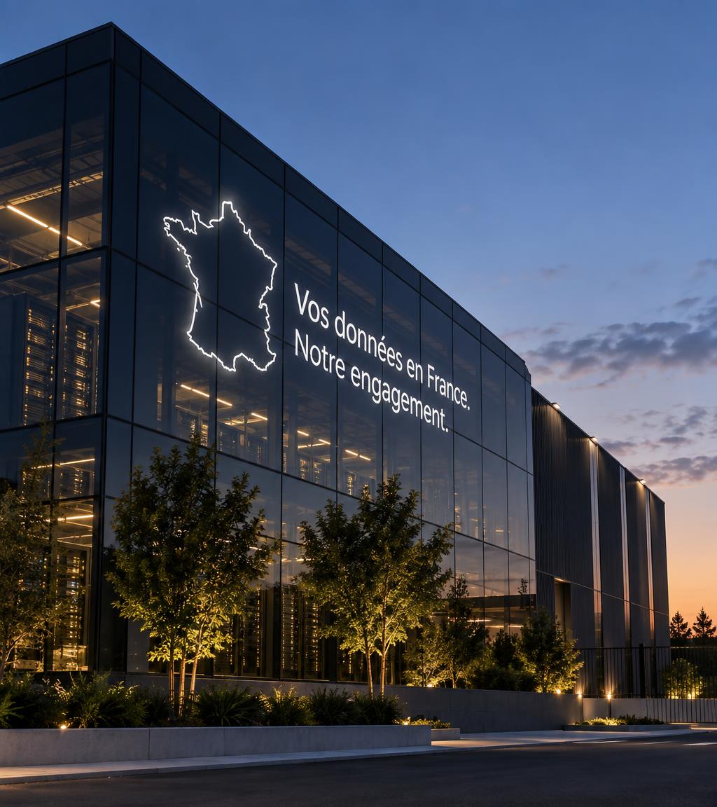 Datacenter en France, opéré par des partenaires certifiés